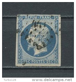 FRANCE 1852  Poste N° 10 Oblitéré Losange Used TTB  Type Prince Président Louis Napoléon Présidence - 1852 Louis-Napoléon