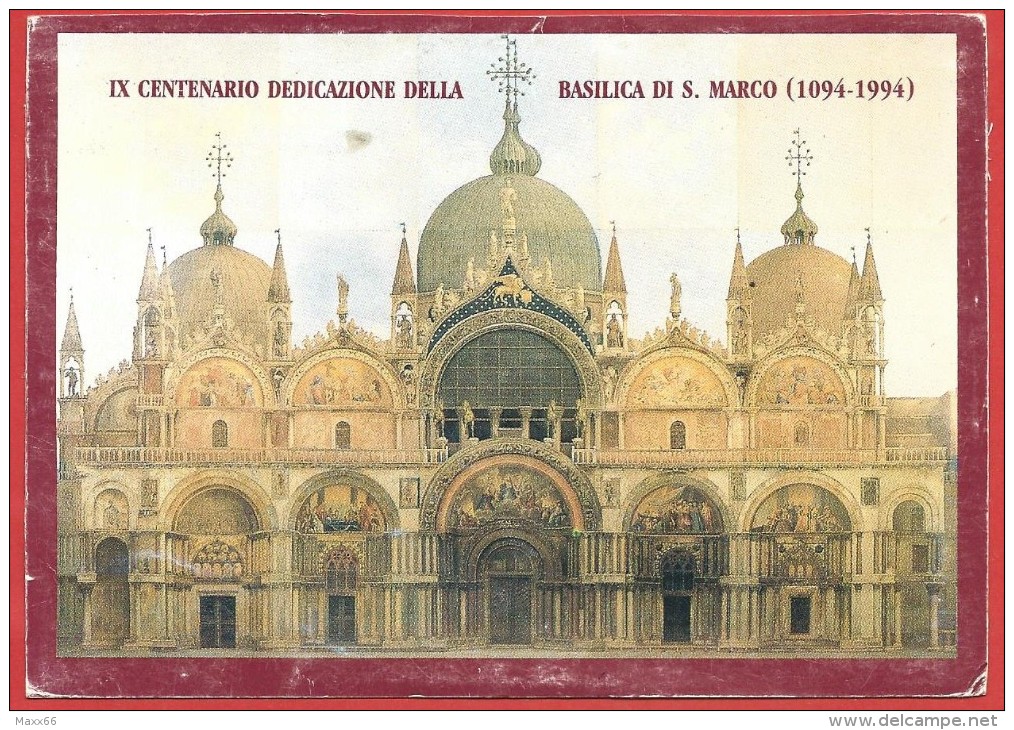 CARTOLINA NV VATICANO - IX Centenario Dedicazione Basilica S. Marco In Venezia - 10 X 15 - Vaticano