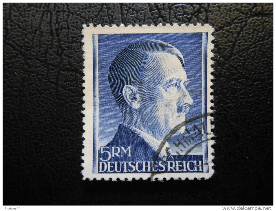 D.R.Mi 802A - 5M - Adolf Hitler  - 1942 - Used Stamps