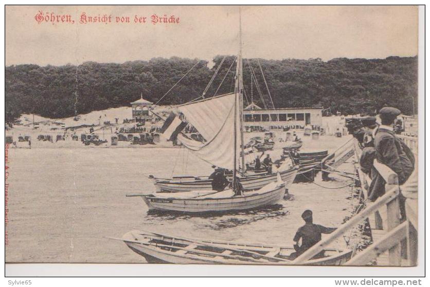 GOHREN-Ansicht Von Der Brucke (cpa 1900) - Goehren