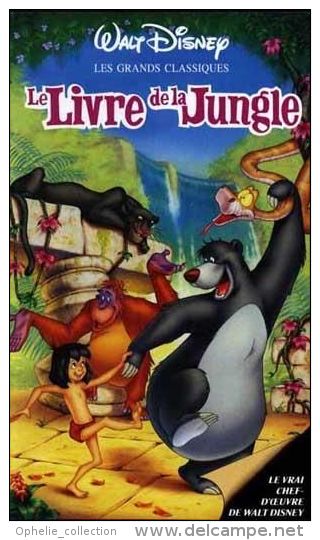 LIVRE DE LA JUNGLE, LE Walt Disney VHS - Dibujos Animados