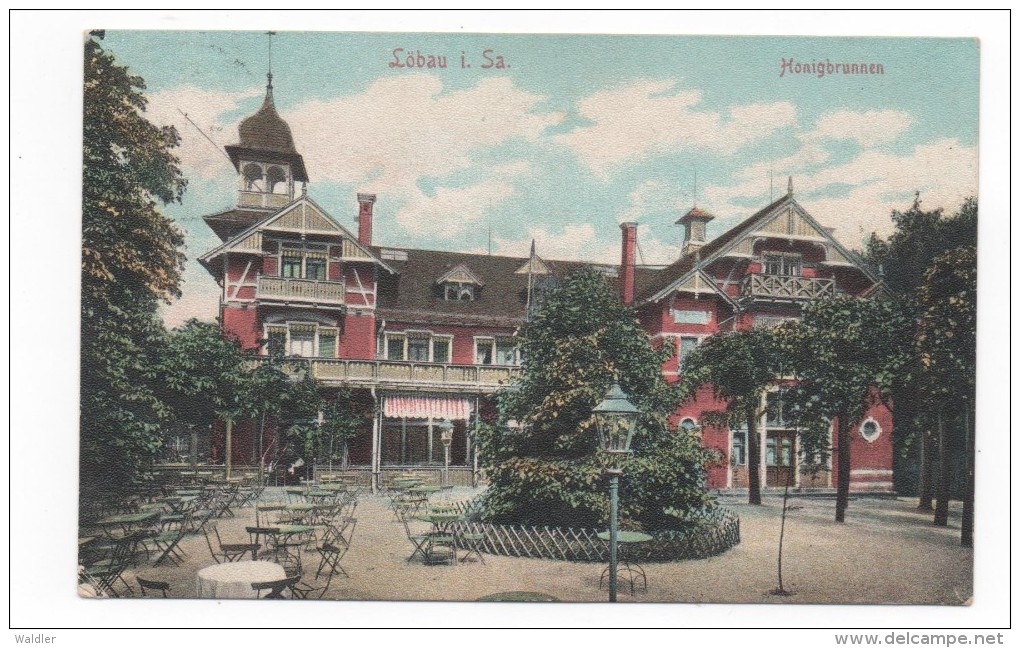 8700    LÖBAU  -  HONIGBRUNNEN     ~ 1905 - Bautzen