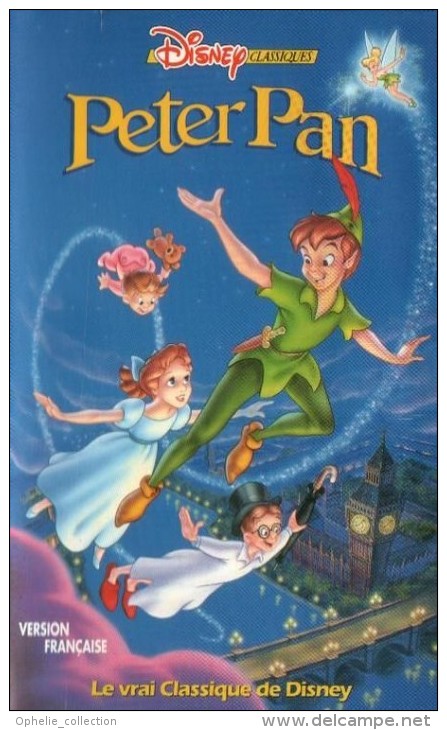 Peter Pan VHS - Dibujos Animados