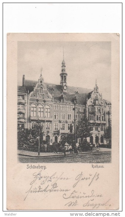 1000   BERLIN  - RATHAUS SCHÖNEBERG    ~ 1900 - Schöneberg