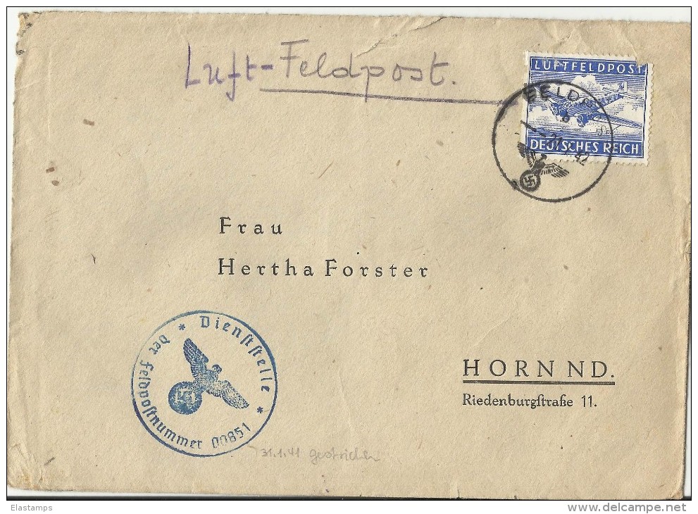DR CV 1942 FELDPOST - Briefe U. Dokumente