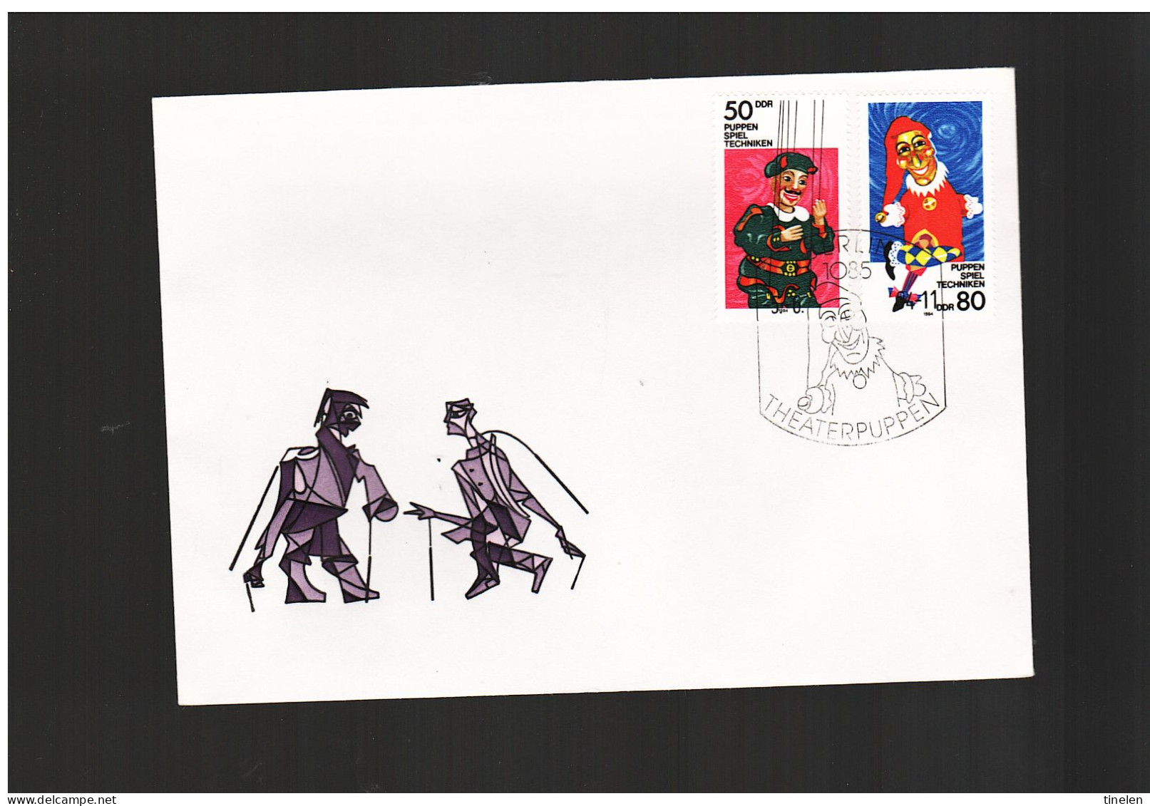 DDR - 5 6 1984 FDC THEATERPUPPEN - Marionnettes