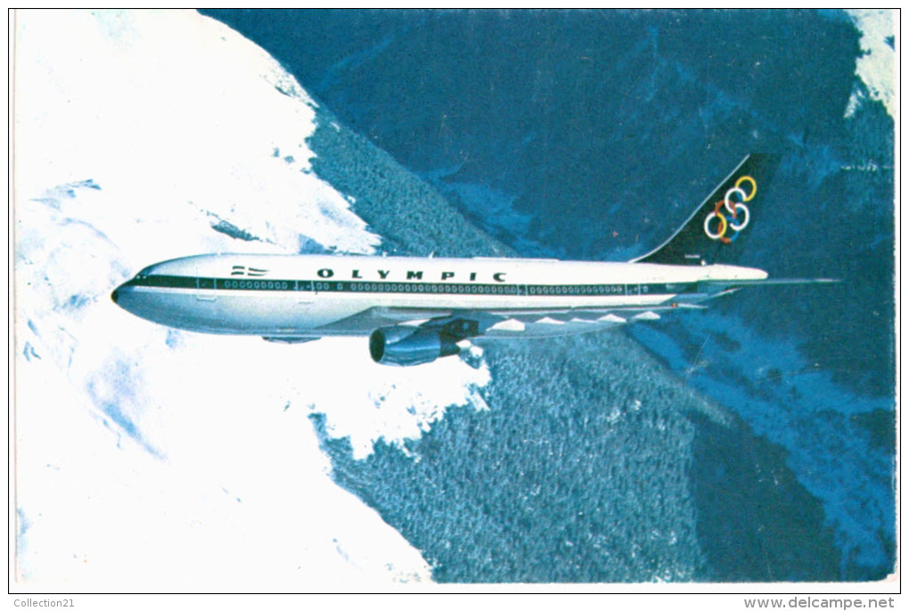 AVIATION ... AIRBUS A 300 .... OLYMPIC AIRWAYS - 1946-....: Moderne