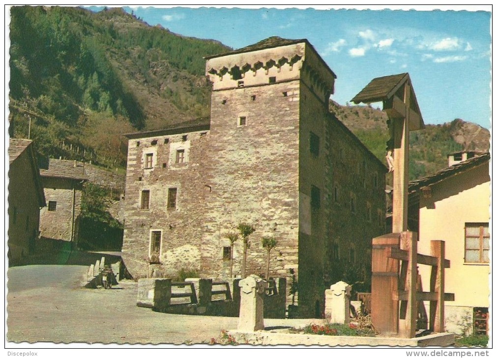 K1934 Avise (Aosta) - Il Castello - Chateau Castle Schloss Castillo / Non Viaggiata - Altri & Non Classificati