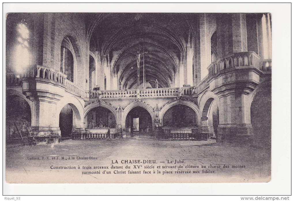 LA CHAISE-DIEU - Le Jubé - La Chaise Dieu