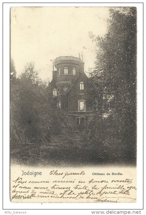 Carte Postale - JODOIGNE - Château Du Bordia - CPA  // - Jodoigne