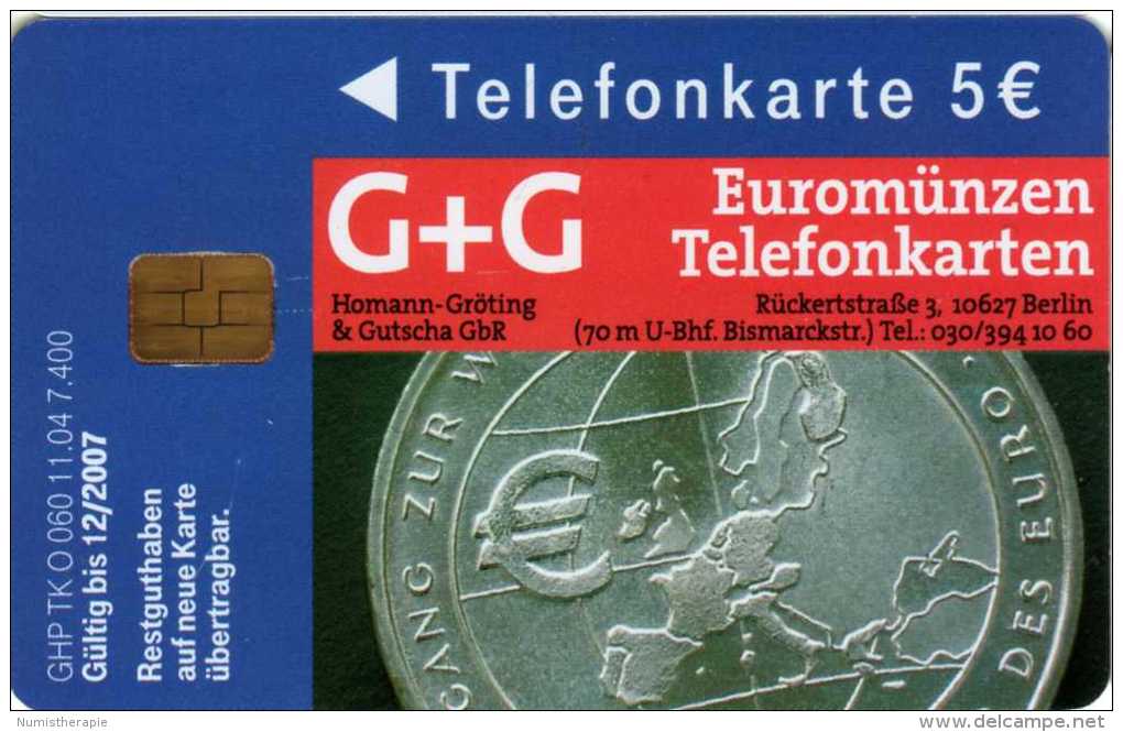 Allemagne : Euromünzen Telefonkarten - Timbres & Monnaies