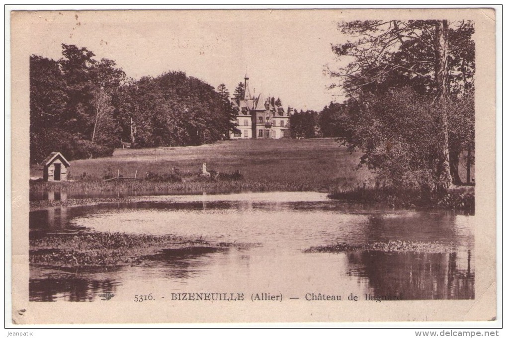 03 - Bizeneuille - Chateau De Bagnard - Autres & Non Classés