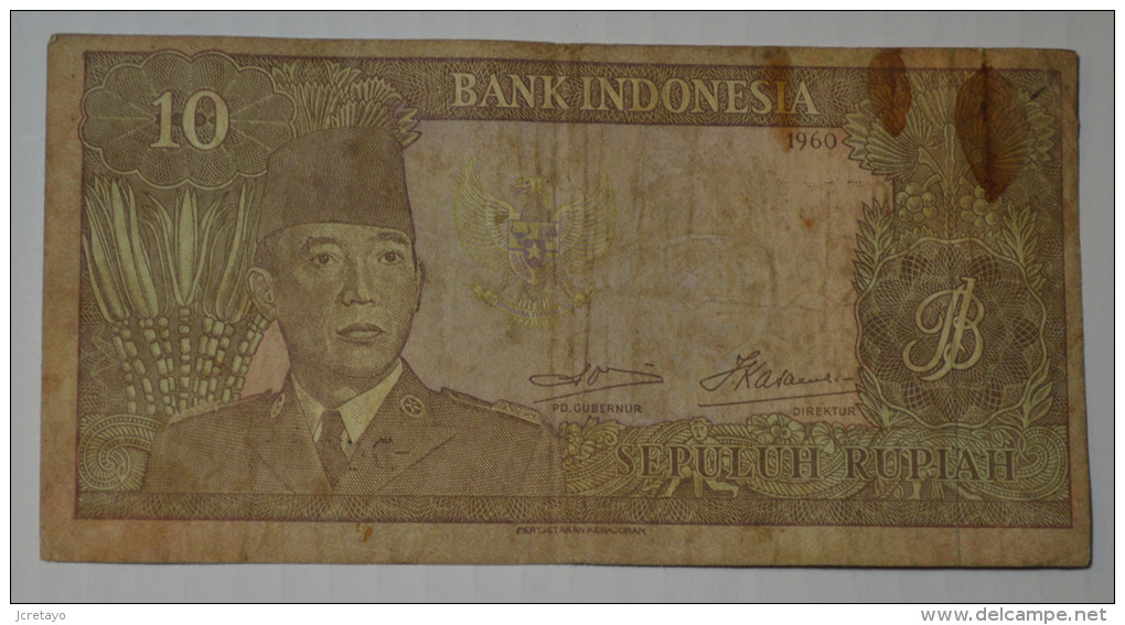 Bank Indonesia, Sepuluh Rupiah - Indonesia