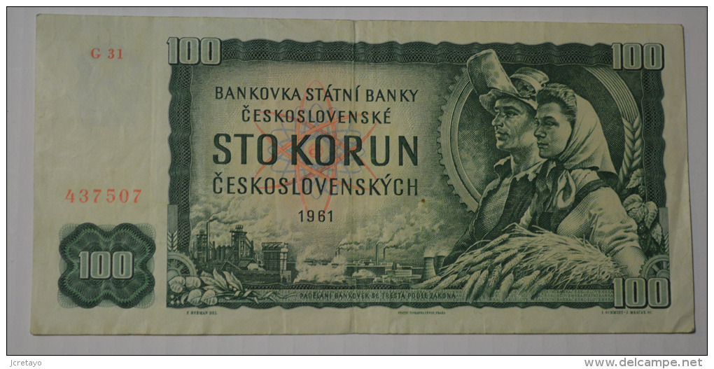 Bankovka Statni Banky Ceskoslovenske - Cecoslovacchia