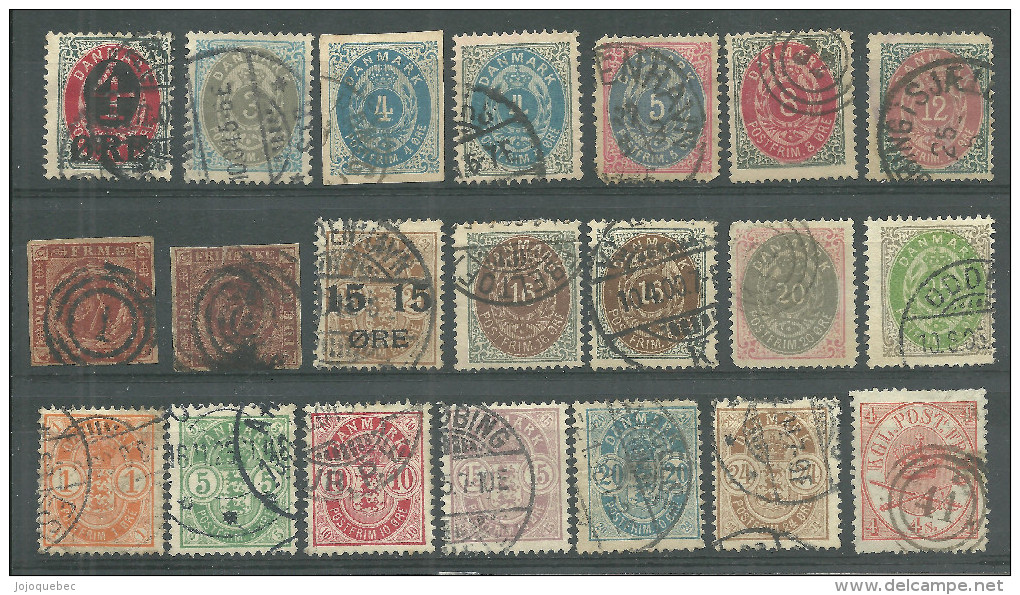 Divers Danemark Oblitérer - Used Stamps