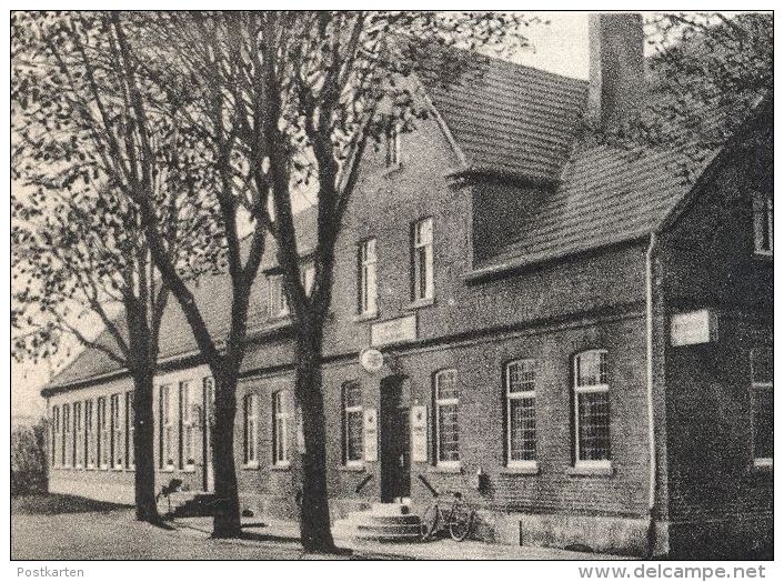 ALTE POSTKARTE ALTENRHEINE RESTAURANT & GARTENWIRTSCHAFT ZUR SCHLEUSE INH. WW. FRANZ RIELMANN RHEINE Ansichtskarte AK - Rheine