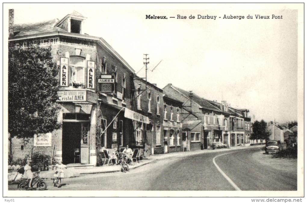 BELGIQUE - LUXEMBOURG - HOTTON - MELREUX - Rue De Durbuy - Auberge Du Vieux Pont. - Hotton