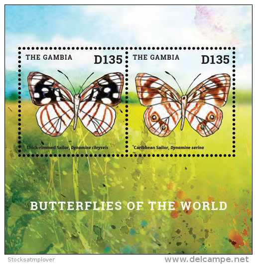 Gambia-2014-Fauna-Butterflies - Gambia (1965-...)