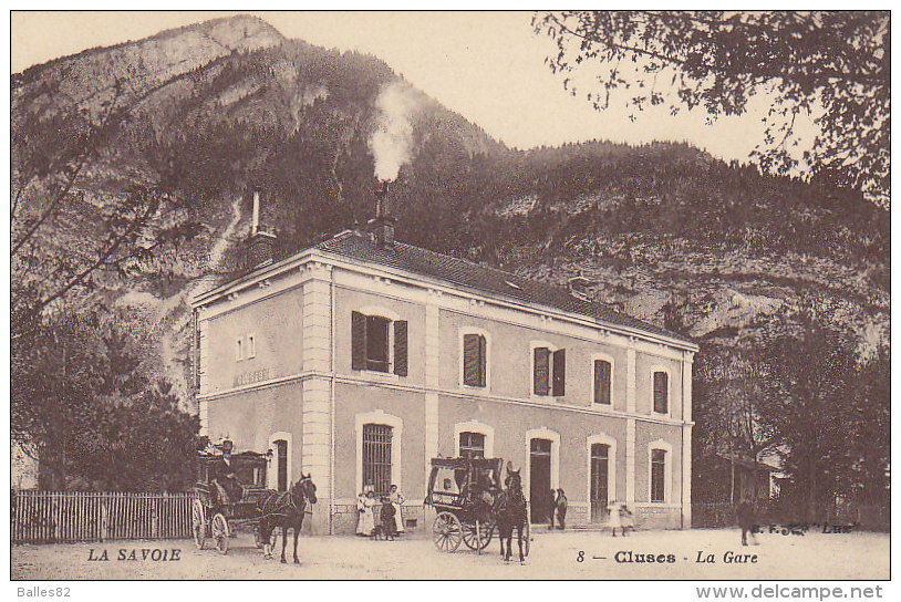 74 - CLUSES - La Gare - Ed Catala N°8 - BE - Cluses