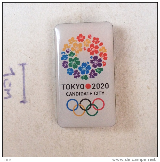 Badge / Pin ZN001006- Olympic Games 2020 Candidate Tokyo Japan - Olympische Spelen