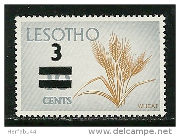 Lesotho       "Wheat-Surcharged "     Set    SC# 245   MNH** - Food