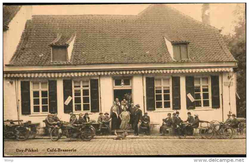 Strombeek- Dry-Pikkel Café Et Brasserie - Mooie Animatie - Grimbergen