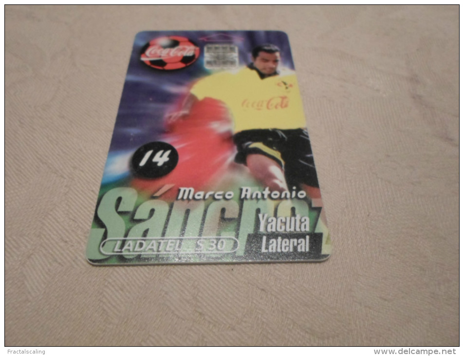 MEXICO - Nice Phonecard Football Coca-Cola - Messico