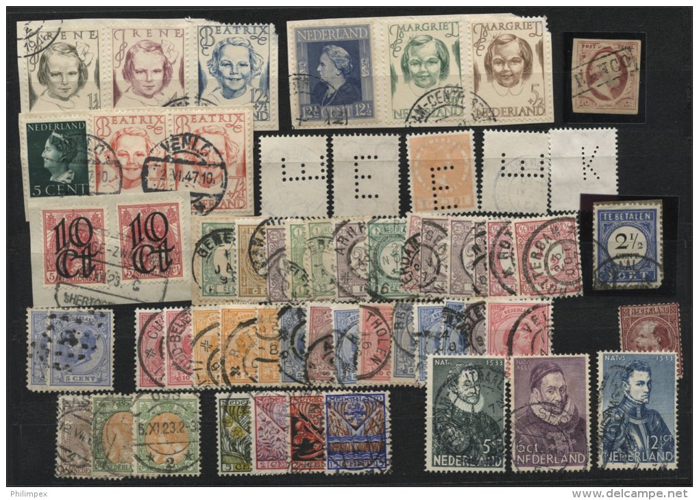 NETHERLANDS, STOCK CARD WITH OLDER MATERIAL - Sammlungen