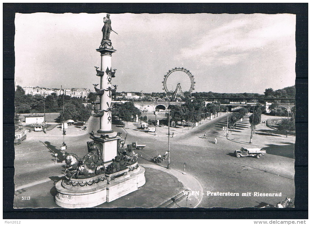 (1121) AK Österreich - Wien - Praterstern Mit Riesenrad - Prater