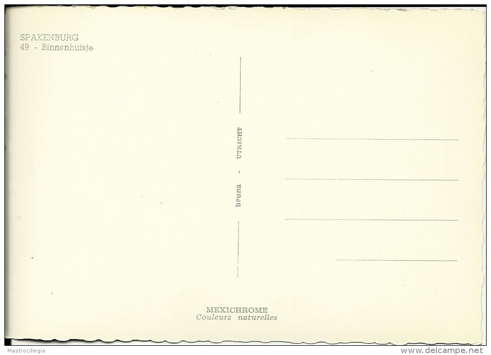 NEDERLAND  PAESI BASSI  OLANDA  SPAKENBURG  Binnenhuisje - Europe