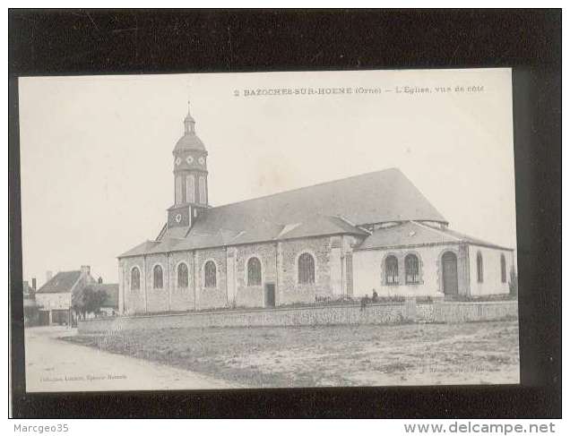 61 Bazoches Sur Hoene L'église Vue De Côté édit.lormois N° 2 - Bazoches Sur Hoene