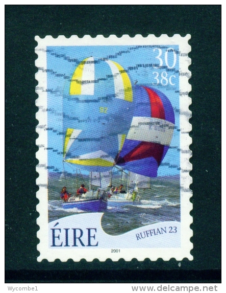 IRELAND  -  2001  Yachts  30p  Self Adhesive  Used As Scan - Usati