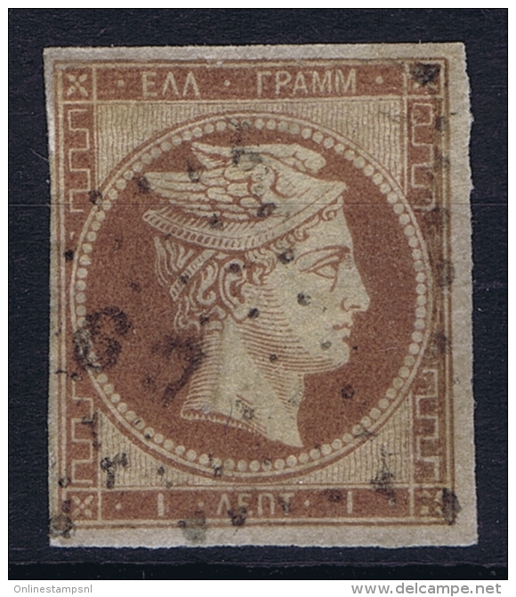 Greece, 1861 Yv Nr 10 - Gebruikt