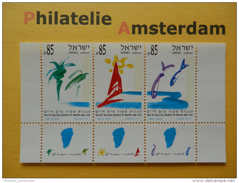 Israel 1992, SEA OF GALILEE: Mi 1214-16, ** - Ongebruikt (met Tabs)