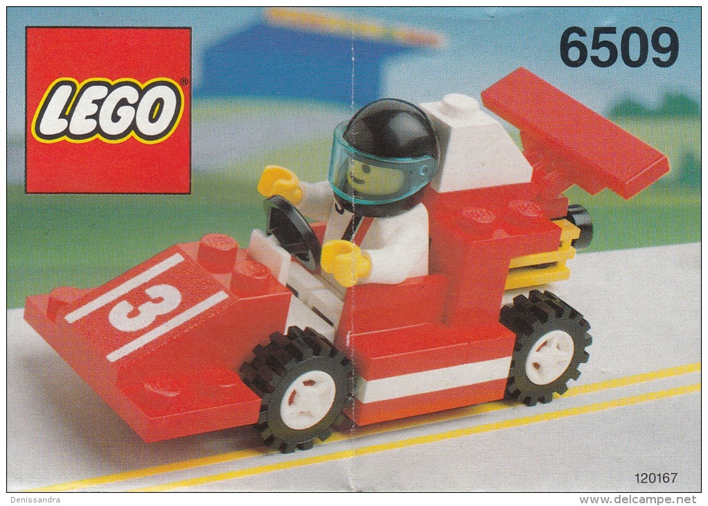 Lego 6509 Voiture De Course Avec Plan 100 % Complet Voir Scan - Lego System