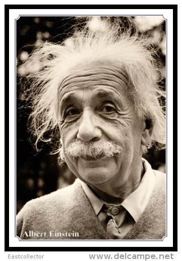 NOBEL PRIZE Albert Einstein  Stamped Card 0951-4 - Prix Nobel