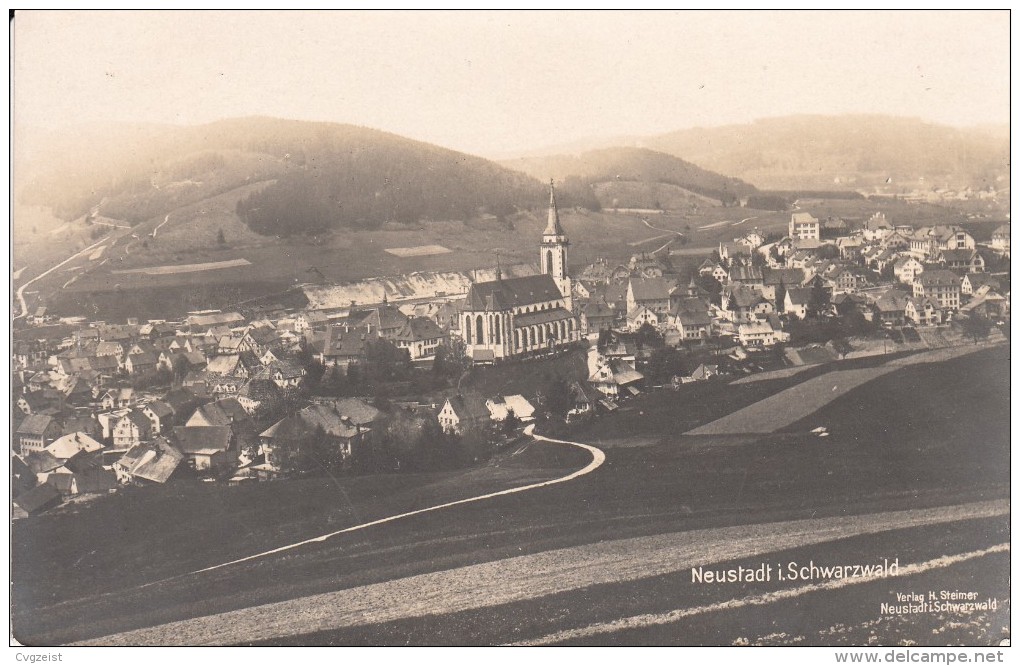 Neustadt I. Schwarzwald Fotokarte - Neustadt (Dosse)