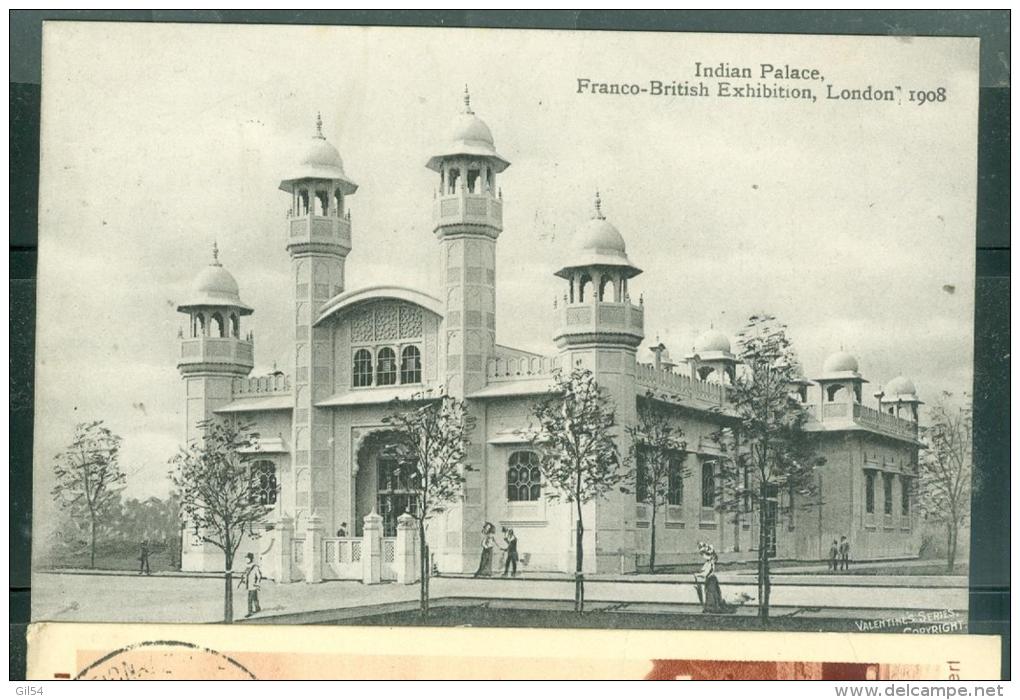 Indian Palace - Franco-british Exibition, LONDON 1908-  Eaz40 - Autres & Non Classés