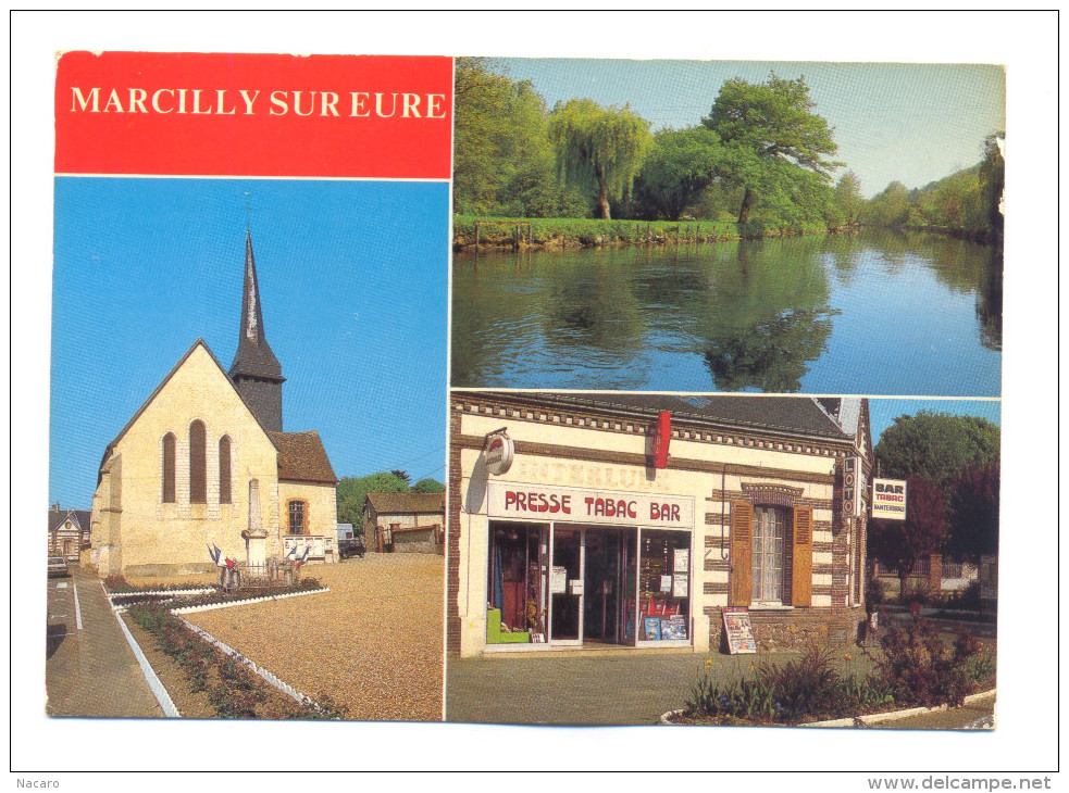 France, Normandie, Eure 27, Marcilly Sur Eure Multivues - Marcilly-sur-Eure