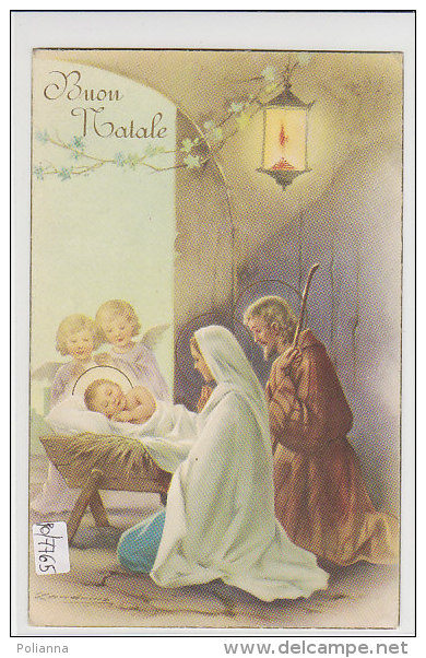 PO7765# BUON NATALE ILLUSTRATORE ZANDRINO - PRESEPIO - GESU' BAMBINO  VG 1960 - Zandrino