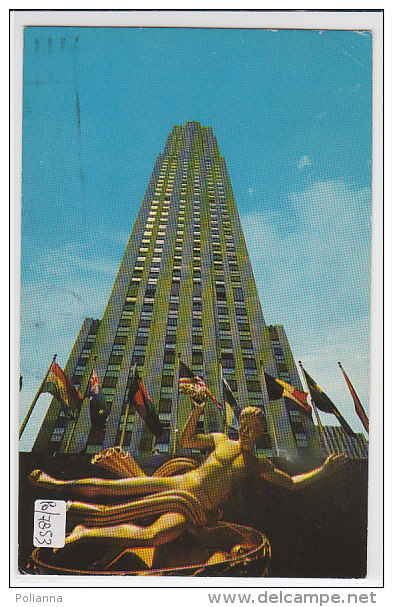 PO7853# NEW YORK - RCA BUILDING - GRATTACIELI   VG - Other Monuments & Buildings