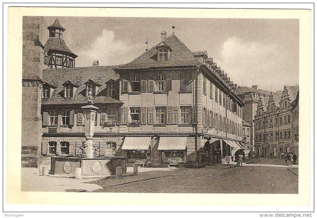 ANSBACH    ---  Unterer  Markt - Unterhaching