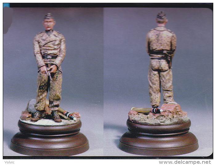 - SOL - Figurine " German Panzer Crew WWII "- 120 Mm  - MM026 - Figurines