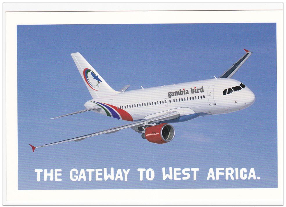 Gambia Bird Airlines Airplane #2 , 80-90s - 1946-....: Era Moderna