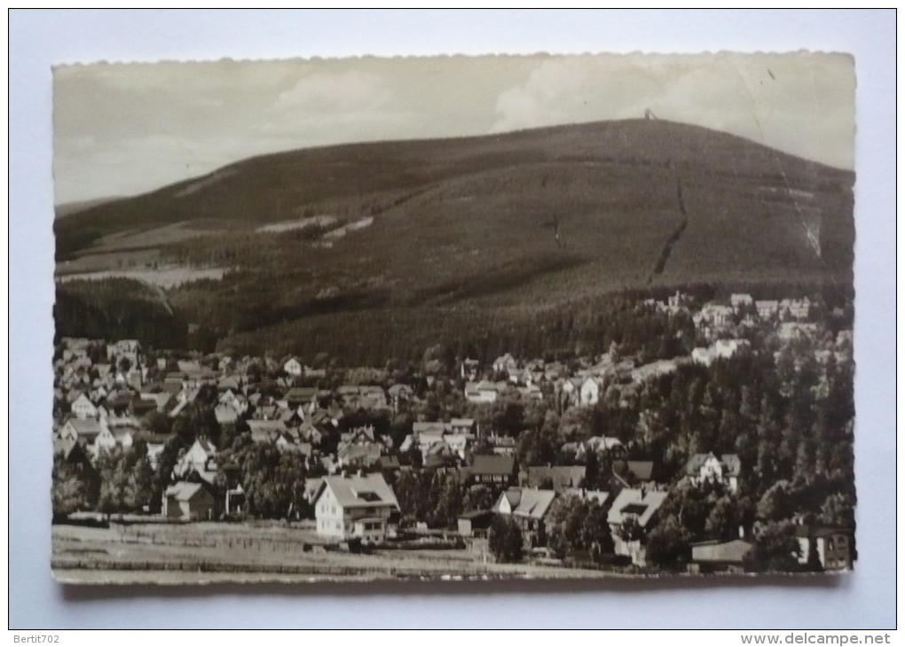 Cpsm BRAUNLAGE Im OBERHARZ Mit WURMBERG - Braunlage