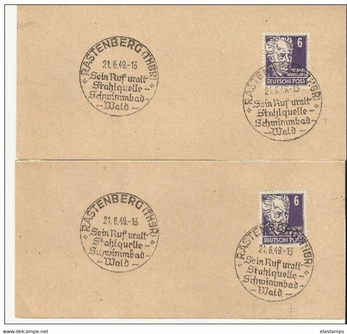 =DP SST *2 1949 - Postal  Stationery
