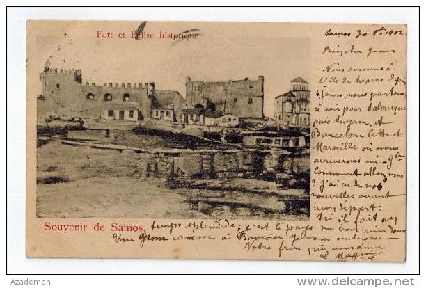 Cp De VATHY Pour La France 1902 - Cartas & Documentos
