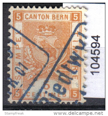 Steuermarke Bern 5 Centimes - Revenue Stamps