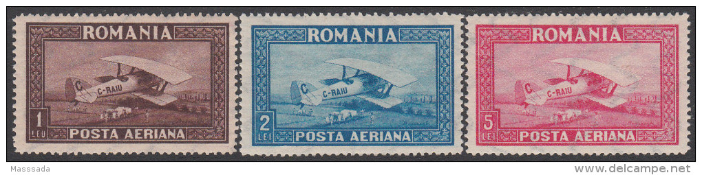 ROMANIA  Michel  336/38 X   ** MNH - Nuovi