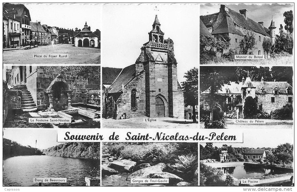 Souvenir De Saint Nicolas Du Pelem Très Bon Etat - Saint-Nicolas-du-Pélem